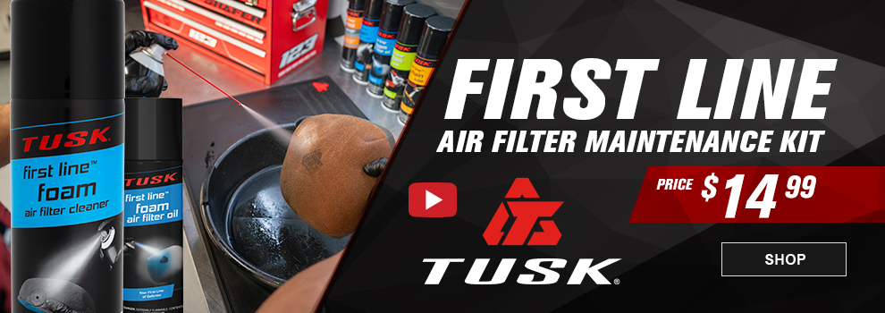 Tusk First Line Air Filter Maintenance Kit, price $14 and 99 cents, video, link, shop