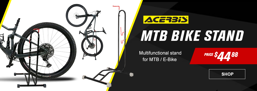 Acerbis MTB Bike Stand - Multifunctional stand for MTB / E-Bike - Price 44 dollars and 88 cents - SHOP