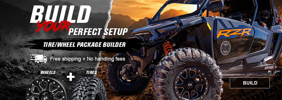 Build your perfect setup, tire/wheel package builder, free shipping plus no handling fees, wheels plus tires, link, build