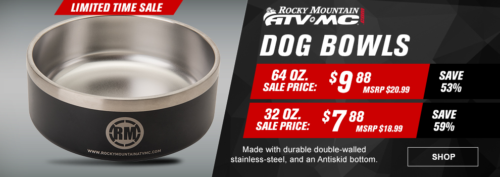 RMATV/MC Dog Bowl Sale