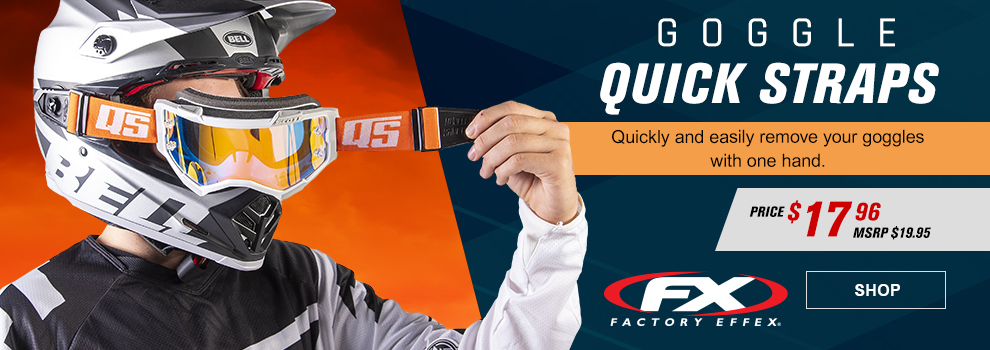 Factory Effex Goggle Quick Straps