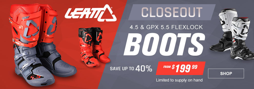 Closeout Leatt Boots