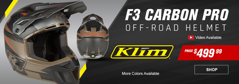 Klim F3 Carbon Pro OFf-Road Helmet