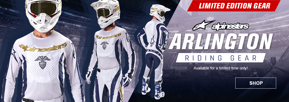 Limited edition gear - Alpinestars Arlington Riding Gear - Available for a limited time only! - SHOP