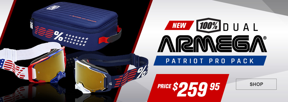 New, 100 percent Dual Armega Patriot Pro Pack, Price $259 and 95 cents, link, shop