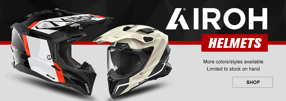 Airoh Helmets, more colors and styles available, limited to stock on hand, link, shop