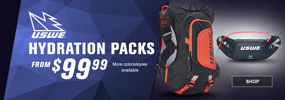USWE Hydration Packs from $99 and 99 cents, more colors and styles available, link, shop