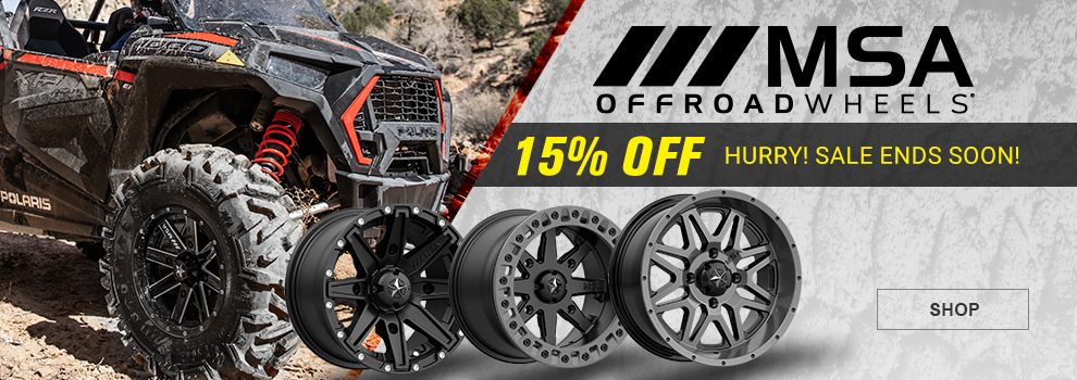 MSA Offroad Wheels - 15% off - Hurry! Sale ends soon!