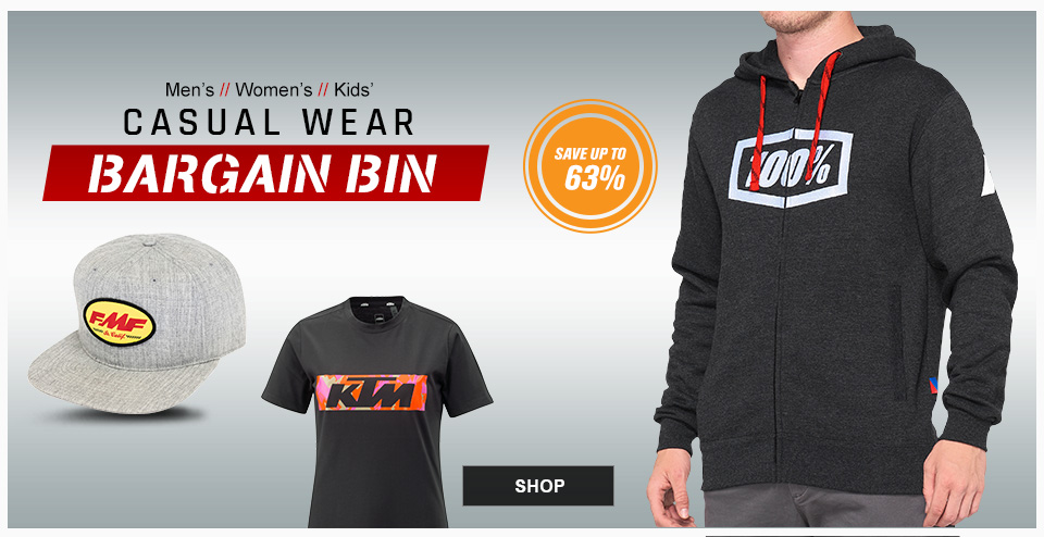 Casual Apparel Bargain Bin