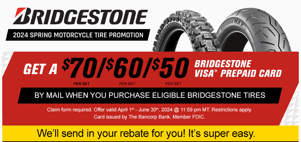 Bridgestone 2024 Spring Rebate