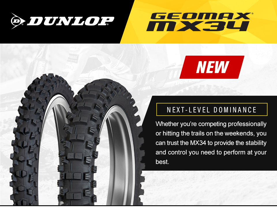Dunlop Geomax MX34