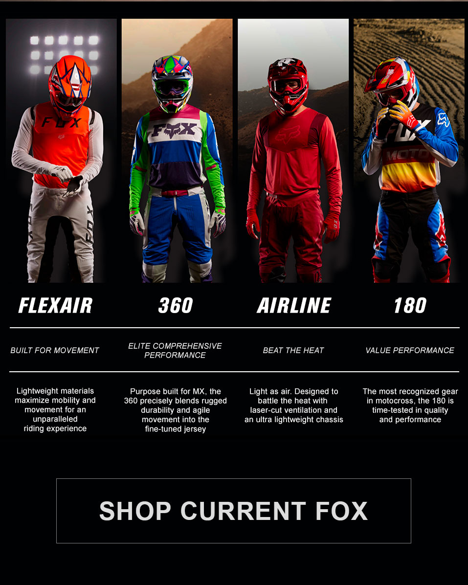 2020 fox mx gear