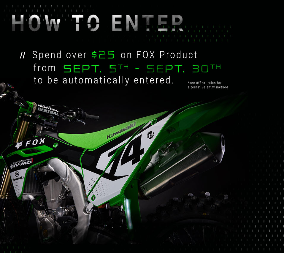 
					How to Enter, Spend over $25 on FOX Product from September 5th to September 30th to be automatically entered. see offical rules for alternative entry method