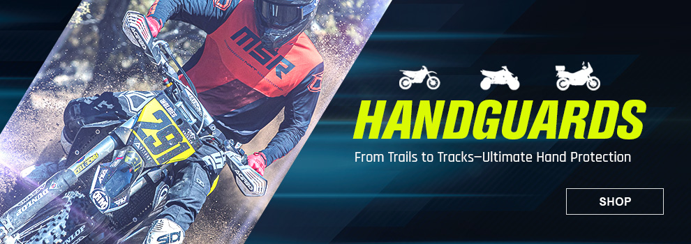 Handguards, from trails to tracks, Ultimate Hand Protection, link, shop