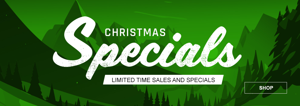 Christmas Specials, Limited Time Sales and Specials