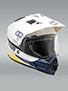 White Blue Yellow Helm