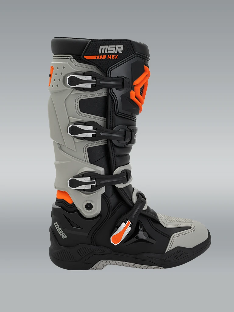 Orange M6X Boots