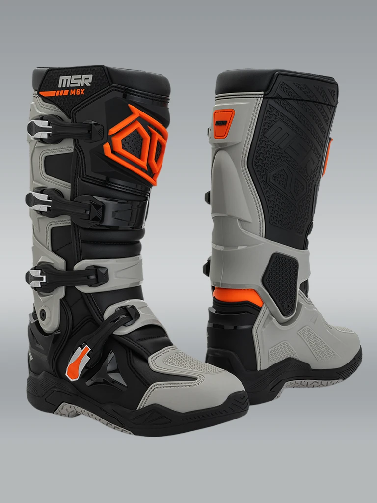 Orange M6X Boots