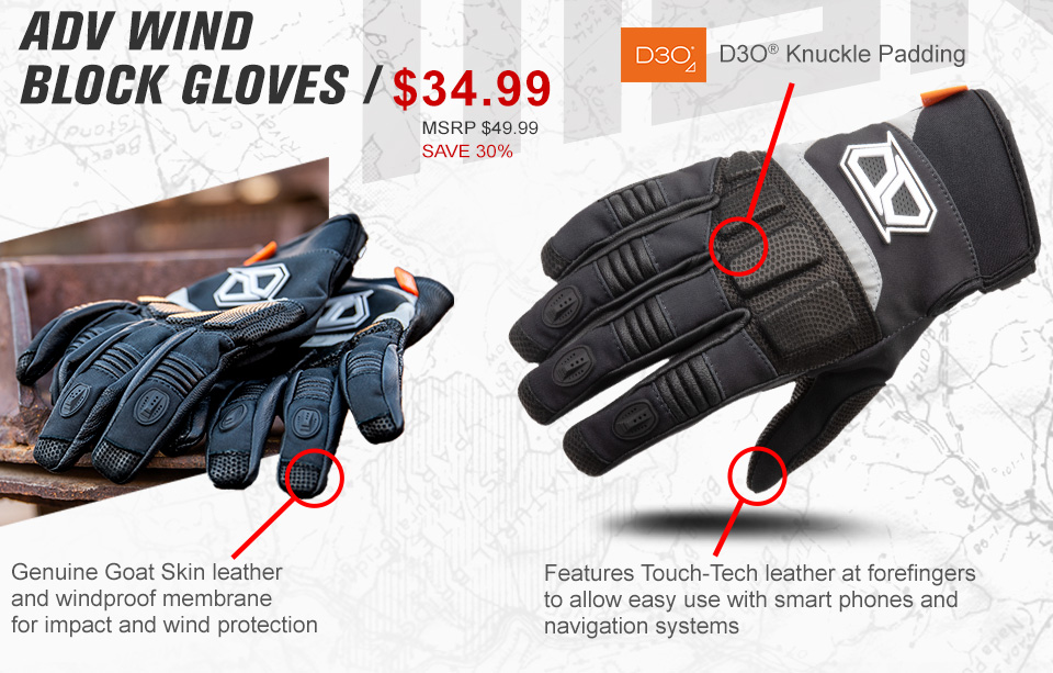 MSR Adv Wind Block Gloves