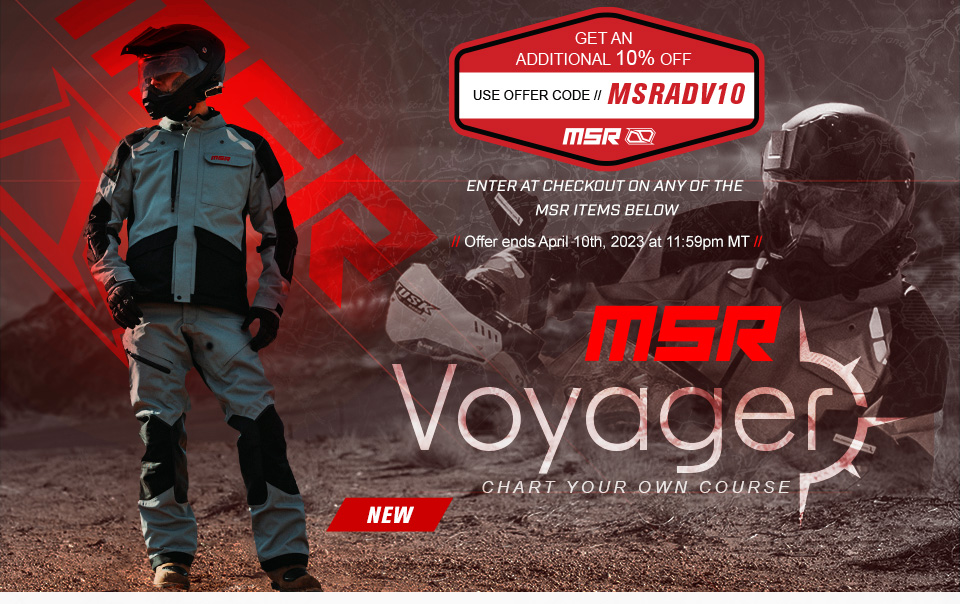 MSR Voyager ADV Gear | Adventure Rider