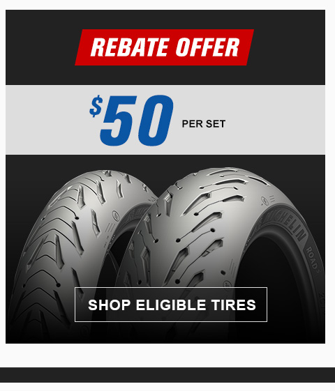 $50 rebate offer tire list