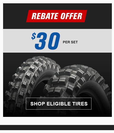 $30 reabte offer tire list