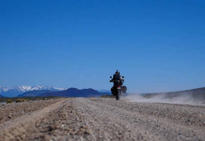 Riding on Dirt Road