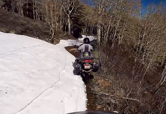 Riding Alongside Snow