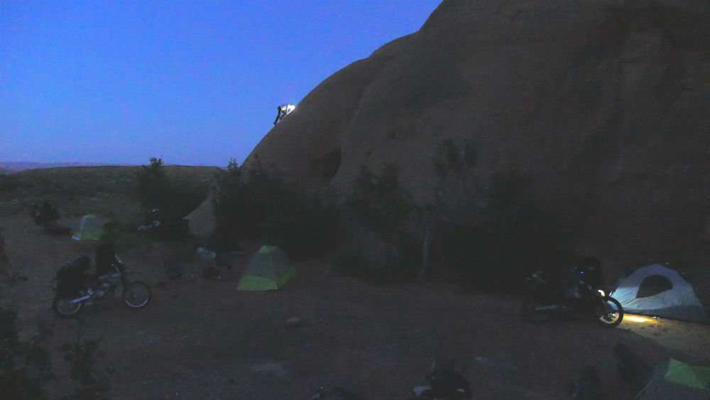 Camp Site on Hole-in-the-Rock Road