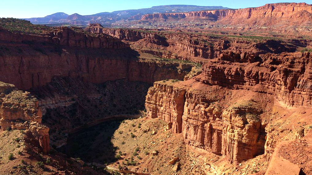 Goosenecks Overlook