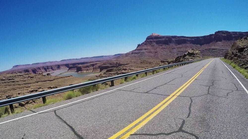Road Past Lake Powell
