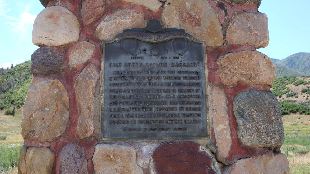 Salt Creek Massacre Monument