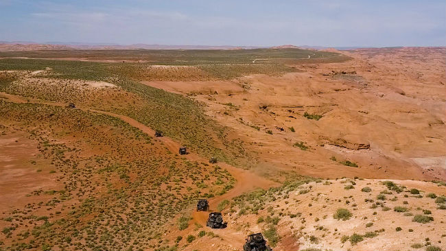Looking Across the Grey Mesa