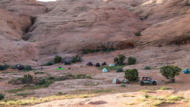 Hole in the Rock Camp Site