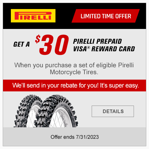 Pirelli Spring Rebate Dirt Bike Extended