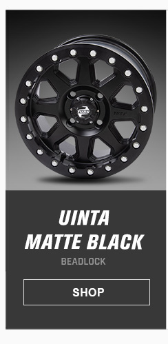 Uinta Matte Black Beadlock - SHOP