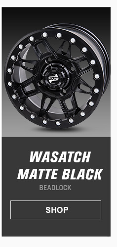 Wasatch Matte Black Beadlock - SHOP