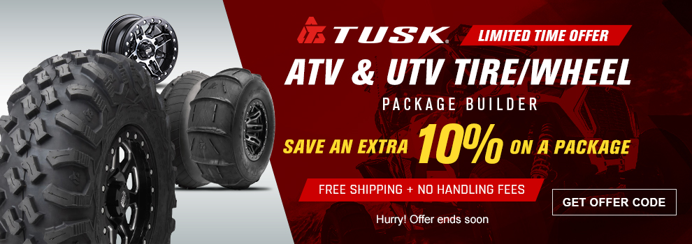 Tusk Tire and Wheel Package Offer