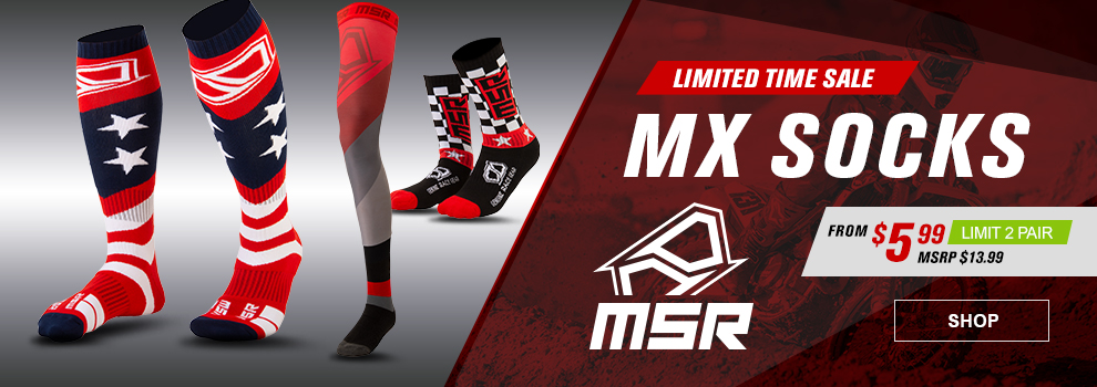 MSR MX Sock Sale