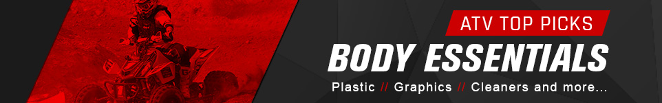 ATV Top Picks - Body Essentials - Plastic // Graphics // Cleaners and more...
