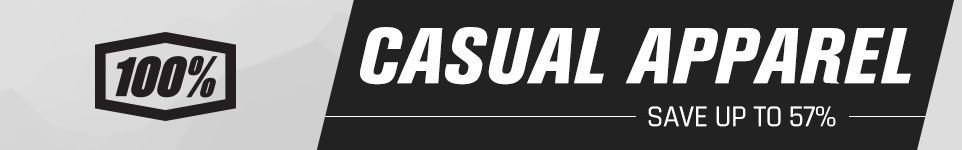 100% Casual Apparel - Save up to 57%