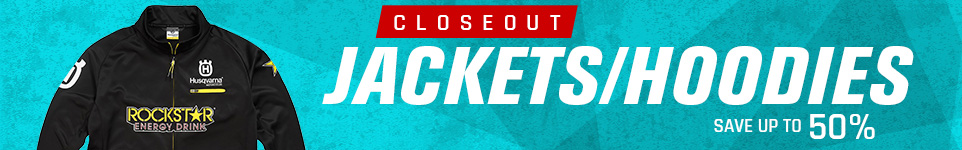 Closeout Jackets / Hoodies Save up to 50%