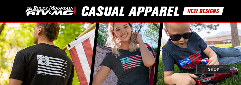 Rocky Mountain ATV MC, Casual Apparel, New Designs, link, shop