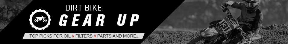Dirt Bike Gear Up - Top picks for oil // filters // parts and more...