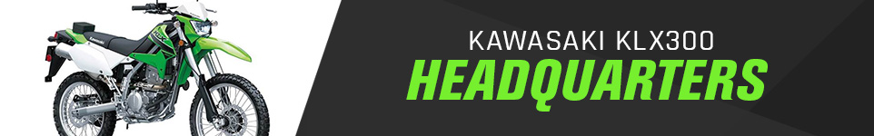 Kawasaki KLX300 Headquarters, a KLX300 motorcycle