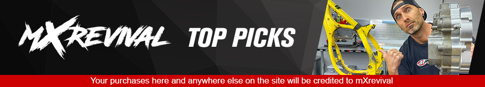 MX Revival Top Picks, your purchases here and anywhere else on the site will be credited to mx revival