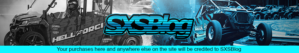SXSBlog, a couple of suped up side by sides, Your purchases here and anywhere else on the site will be credited to SXSBlog