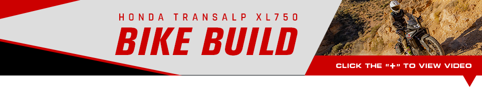 Honda Transalp XL 750 Bike Build, click below to view video