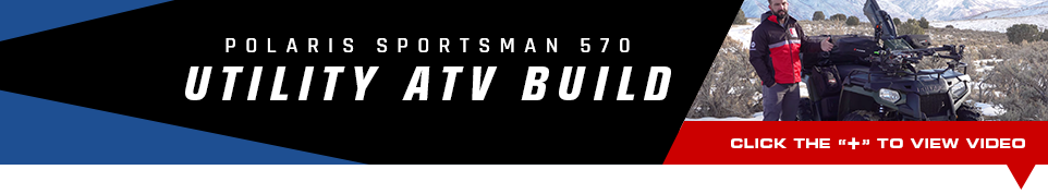 Polaris Sportsman 570 Utility ATV Build - Click below to view video