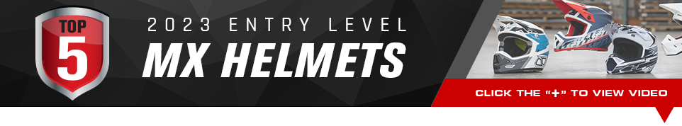 Top 5 2023 Entry Level MX Helmets